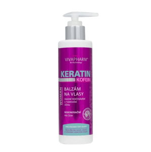 VivaPharm Keratinový balzám na vlasy pro ženy 200 ml
