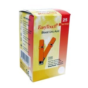 EasyTouch Proužky-kyselina močová 25 ks