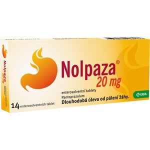 Nolpaza 20 mg perorální tablety 14 ks