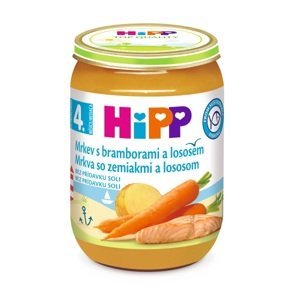 HiPP BABY Karotka s bramborami a lososem 190 g