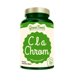 GreenFood Nutrition CLA+ Chrom Lalmin® 60 kapslí