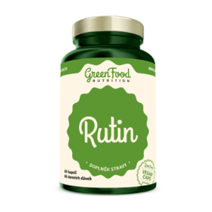 GreenFood Nutrition Rutin+Vitamin C 60 kapslí