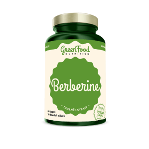 GreenFood Nutrition Berberine Hcl 60 kapslí