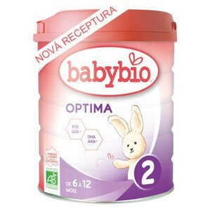 Babybio 2 pokračovací kojenecké bio mléko s probiotiky a prebiotiky 800 g 800 g
