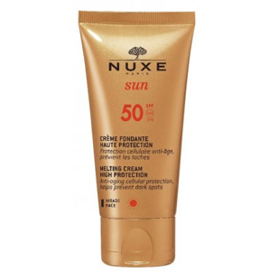 Nuxe Sun Hedvábný opalovací krém na obličej SPF 50 Melting Cream High Protection 50ml