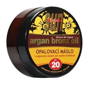 Sun Vital Sun Vivaco SUN Bronz Opalovací máslo SPF20 s arganovým olejem 200 ml