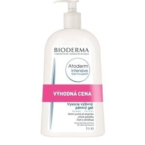 Bioderma Atoderm Intensive Gel moussant zklidňující sprchový gel pro velmi suchou a atopickou pokožku 1 l