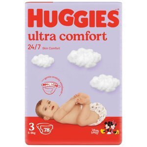 Huggies Ultra Comfort Jumbo 3, 78 ks