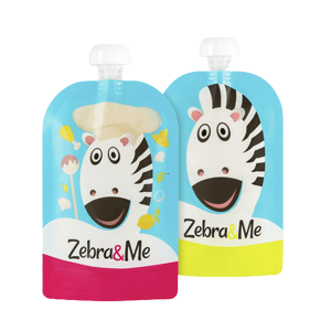 Zebra&Me Kapsička na dětskou stravu na opakované použití 2 ks