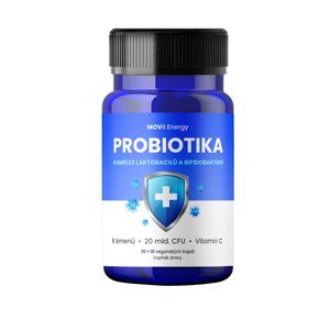 MOVit Energy Probiotika - komplex laktobacilů a bifidobakterií 40 kapslí