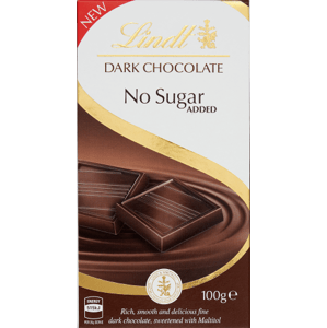 Lindt Hořká čokoláda bez cukru 100 g
