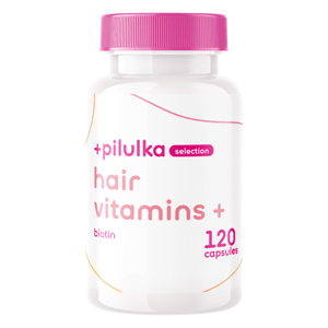 Pilulka Selection Vitamíny na vlasy Forte 120 tablet