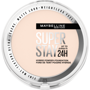 Maybelline New York SuperStay 24H Hybrid Powder-Foundation 03 make-up v pudru, 9 g
