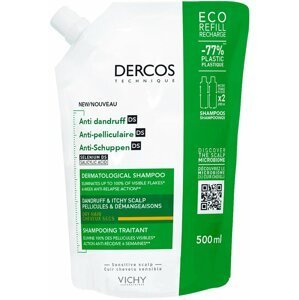 Vichy DERCOS Šampon proti lupům se SELENIEM DS, náhradní náplň 500 ml