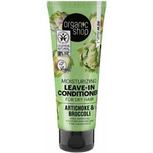 Organic Shop Hydratační bezoplachový kondicionér pro suché vlasy Artyčok a brokolice 75 ml
