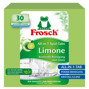 Frosch Frosch EKO Tablety do myčky vše v 1 Citron 30 tablet