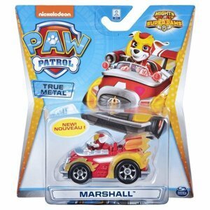 Spin Master Paw Patrol kovová autíčka super hrdinů - Marshall