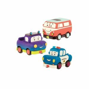 B-Toys Mini autíčka na setrvačník Mini Wheeee-ls! Pick-up 3 ks