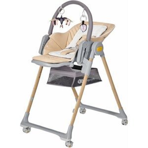 Kinderkraft Select Židlička jídelní Lastree Wood, Premium