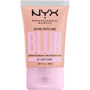 NYX Professional Makeup Bare With Me Blur Tint 03 Light Ivory make-up, 30 ml