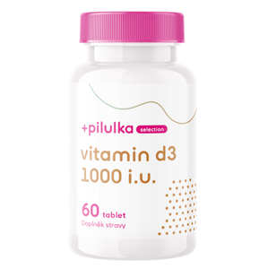 Pilulka Selection Vitamín D3 1000 I.U. 60 tablet