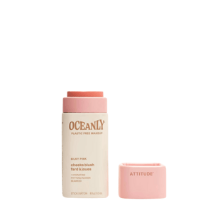 Attitude Oceanly Tuhá krémová tvářenka - Silky Pink 8.5 g