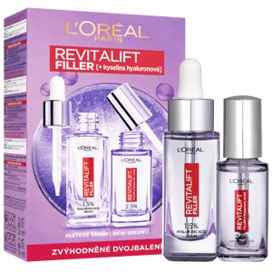 L'Oréal Paris Revitalift Filler sada pleťových sér s kyselinou hyaluronovou