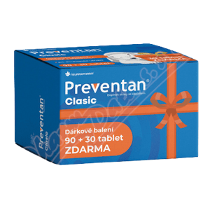 Neuraxpharm Preventan Clasic dárkové balení 2023, 120 tablet