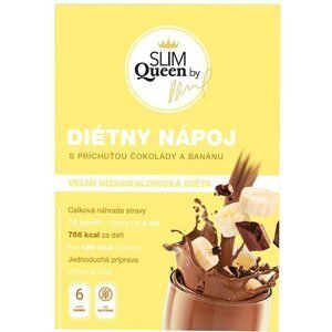 SLIM Queen Dietní nápoj čokoláda-banán 396 g