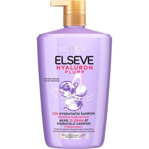 L'Oréal Paris Hyaluron Plump 72H hydratační šampon s kyselinou hyaluronovou, 1000 ml