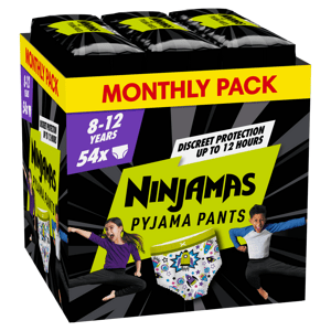 Pampers Ninjamas Pyjama Pants Kosmické lodě, měsíční balení 54 ks