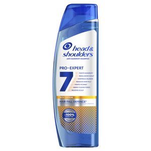 Head & Shoulders Anti-Dandruff Shampoo Pro-Expert 7 Hair Fall Defense, Šampon s kofein proti lupům 250 ml