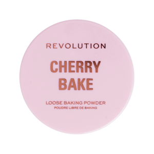 Revolution Cherry Bake Loose Powder & Puff pudr 3.2 g