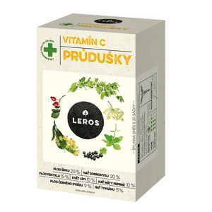 Leros Vitamín C průdušky 20 x 1.5 g