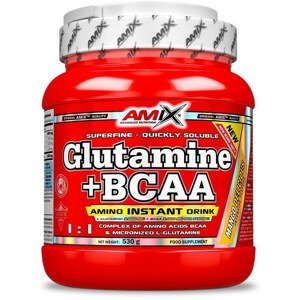 Amix L-Glutamine + BCAA - powder, Cola, 530 g