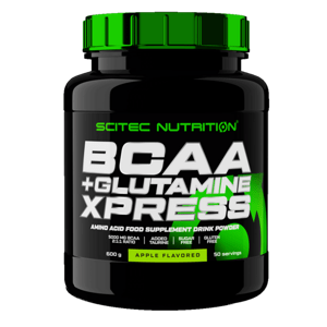SciTec Nutrition BCAA+Glutamine Xpress jablko 600 g