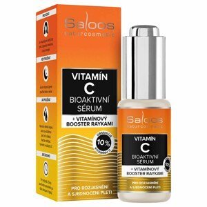 Saloos Bioaktivní pleťové sérum Vitamín C (20 ml) - pro svěží vzhled pleti už po prvním použití