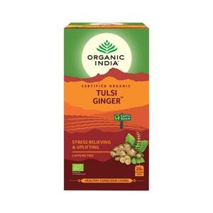 Organic India Čaj Tulsi Ginger, bio 43,5 g, 25 ks