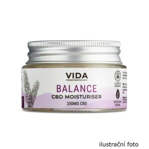 Pura Vida Organic CBD Hydratační krém, Balance, 250 mg 2,5 g
