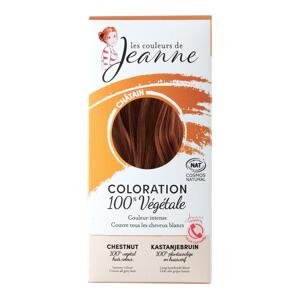 Les couleurs de Jeanne Barva na vlasy kaštanová 2 x 50 g