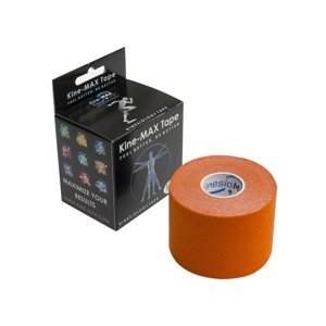 KineMAX Classic 5 cm x 5 m kinesiologická tejpovací páska 1 ks oranžová
