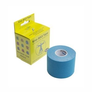 KineMAX SuperPro Cotton 5 cm x 5 m kinesiologická tejpovací páska 1 ks modrá