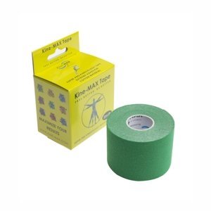 KineMAX SuperPro Cotton 5 cm x 5 m kinesiologická tejpovací páska 1 ks zelená