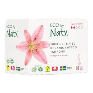 ECO by Naty Regular dámské tampóny 18 ks