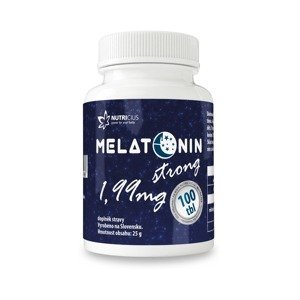 Nutricius Melatonin strong 1,99 mg 100 tablet