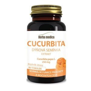 Herbamedica Cucurbita Dýňová semínka extrakt 250 mg 80 tobolek