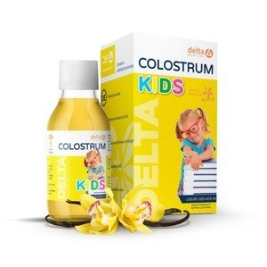 DELTA Colostrum Kids příchuť vanilka 125 ml