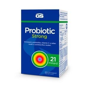 GS Probiotic Strong 60+20 kapslí