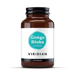 Viridian Ginkgo Biloba 60 kapslí