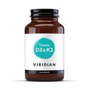 Viridian Vitamin D3 & K2 90 kapslí